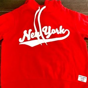 New York Red Hoodie